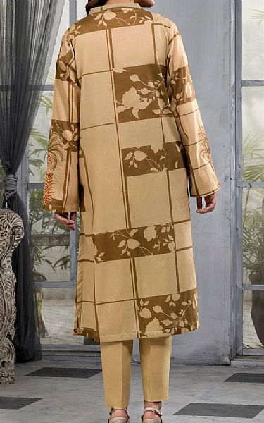 Limelight Tan Lawn Suit (2 Pcs) | Pakistani Dresses in USA- Image 2