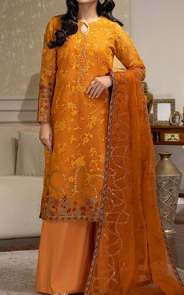 Limelight Organza Organza Suit | Pakistani Embroidered Chiffon Dresses- Image 1