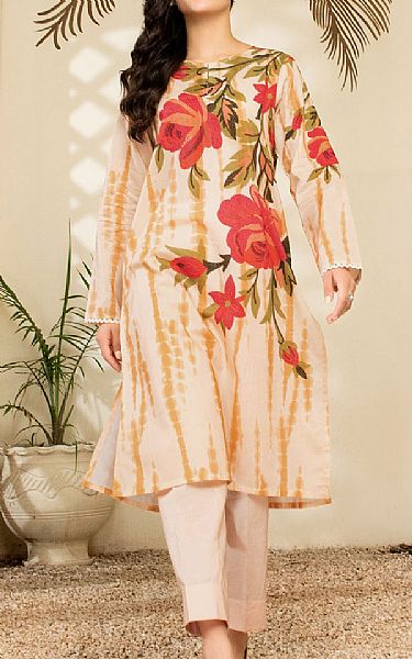 Limelight Ivory Cambric Suit (2 Pcs) | Pakistani Dresses in USA- Image 1