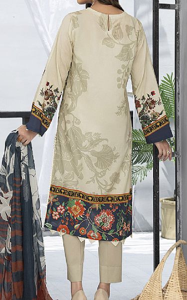 Limelight Ash White Cambric Suit (2 Pcs) | Pakistani Dresses in USA- Image 2