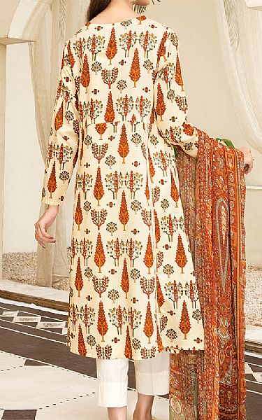 Limelight Off-white Cambric Suit (2 Pcs) | Pakistani Dresses in USA- Image 2