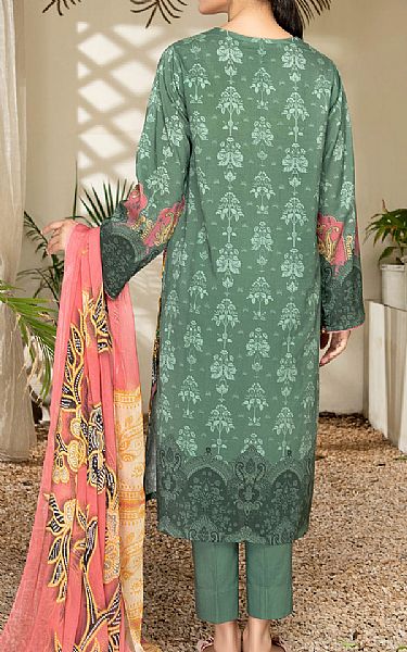 Limelight Viridian Green Cambric Suit (2 Pcs) | Pakistani Dresses in USA- Image 2