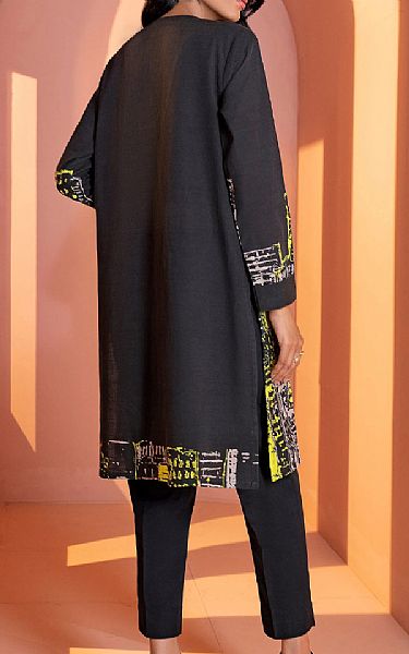 Limelight Black Khaddar Kurti | Pakistani Winter Dresses- Image 2