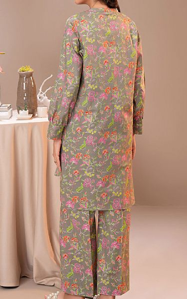 Limelight Grey Cambric Kurti | Pakistani Winter Dresses in USA- Image 2