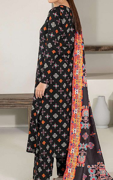 Limelight Black Khaddar Suit | Pakistani Winter Dresses in USA- Image 2