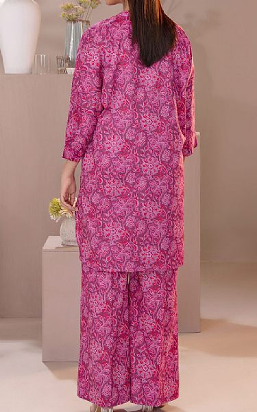 Limelight Magenta Cambric Kurti | Pakistani Winter Dresses in USA- Image 2