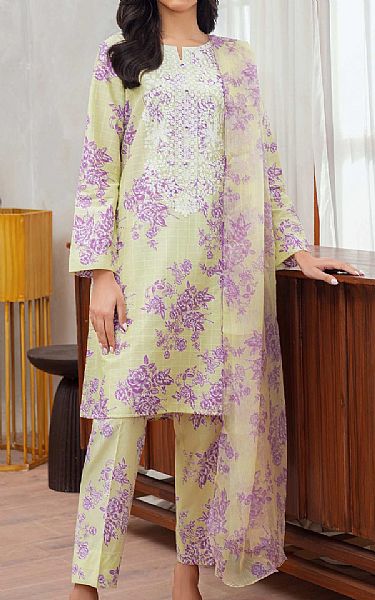 Limelight Green Mist Lawn Suit | Pakistani Lawn Dress in USA- Image 1