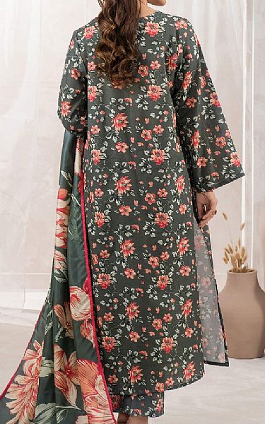 Limelight Davy Grey Khaddar Suit | Pakistani Winter Dresses in USA- Image 2