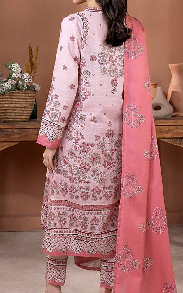 Limelight Light Pink Khaddar Suit | Pakistani Winter Dresses in USA- Image 2