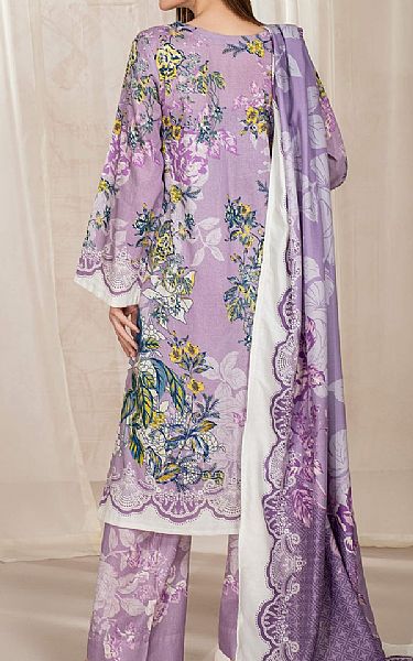 Limelight Lilac Khaddar Suit | Pakistani Winter Dresses in USA- Image 2