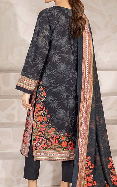 Limelight Black Khaddar Suit | Pakistani Winter Dresses in USA- Image 2