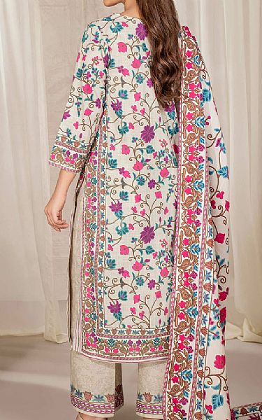 Limelight Off White Khaddar Suit | Pakistani Winter Dresses