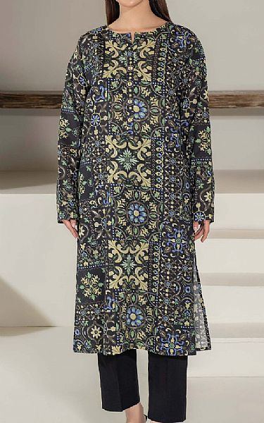 Limelight Multi Khaddar Kurti | Pakistani Winter Dresses in USA- Image 1