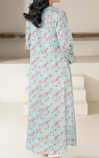 Limelight Sky Blue Khaddar Kurti | Pakistani Winter Dresses in USA- Image 2