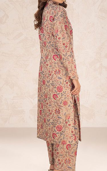 Limelight Beige Khaddar Kurti | Pakistani Winter Dresses in USA- Image 2