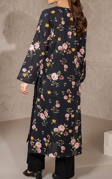 Limelight Black Khaddar Kurti | Pakistani Winter Dresses in USA- Image 2