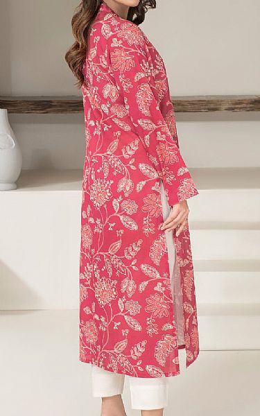 Limelight Warm Pink Khaddar Kurti | Pakistani Winter Dresses in USA- Image 2