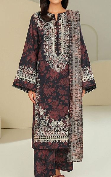 Limelight Black Lawn Suit | Pakistani Lawn Dress in USA- Image 1