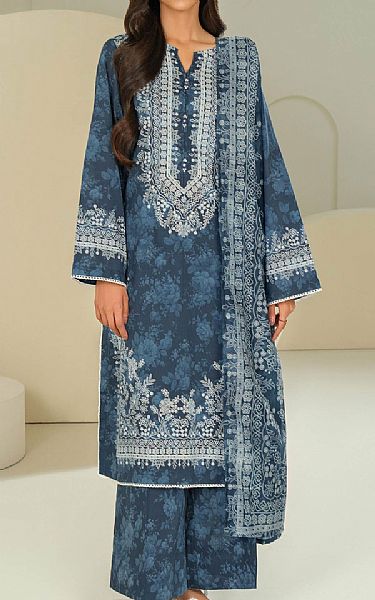 Limelight Pickled Bluewood Lawn Suit | Pakistani Lawn Dress in USA- Image 1