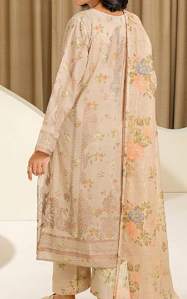 Limelight Beige Lawn Suit | Pakistani Lawn Dress in USA- Image 2