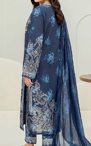 Limelight Navy Blue Lawn Suit | Pakistani Lawn Dress in USA- Image 2