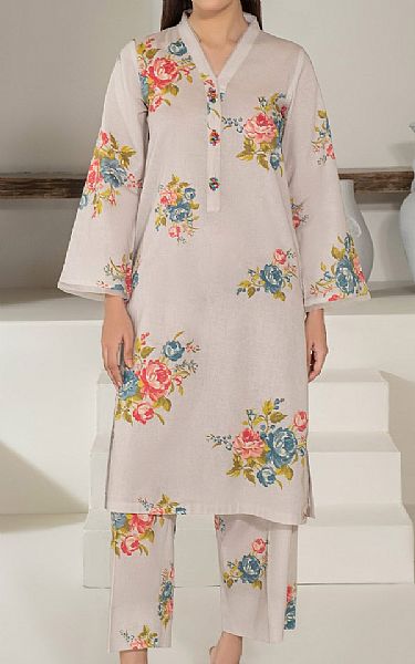 Limelight Off White Khaddar Kurti | Pakistani Winter Dresses in USA- Image 1