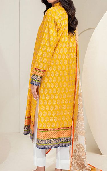 Limelight Golden Yellow Lawn Suit (2 Pcs) | Pakistani Lawn Dress in USA- Image 2