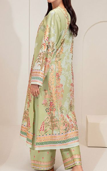 Limelight Green Mist Satin Suit (2 Pcs) | Pakistani Lawn Dress in USA- Image 2