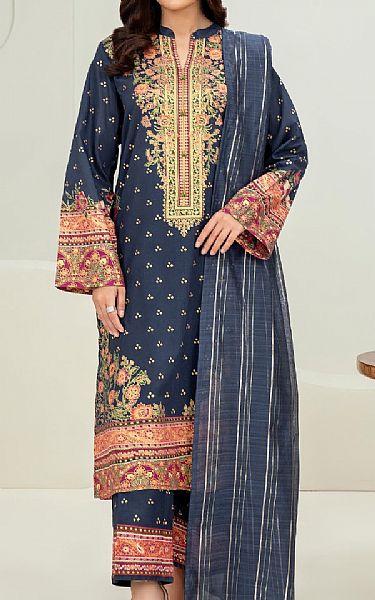 Limelight Pickled Bluewood Lawn Suit | Pakistani Lawn Dress in USA- Image 1