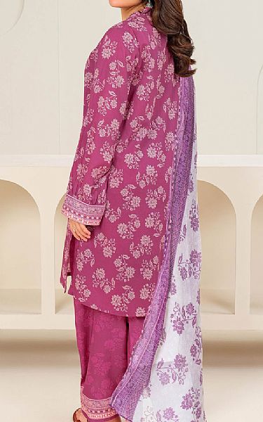 Limelight Raspberry Rose Lawn Suit | Pakistani Lawn Dress in USA- Image 2