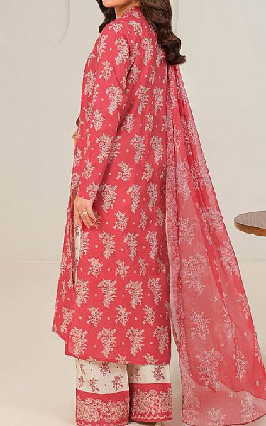 Limelight Pastel Red Lawn Suit | Pakistani Lawn Dress in USA- Image 2