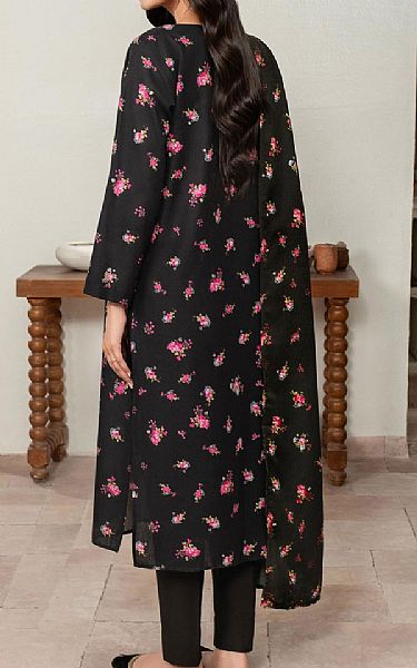 Limelight Black Khaddar Suit | Pakistani Winter Dresses in USA- Image 2