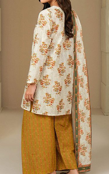 Limelight Off White Khaddar Suit | Pakistani Winter Dresses in USA- Image 2