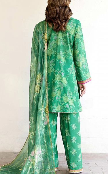 Limelight Green Lawn Suit | Pakistani Lawn Dress in USA- Image 2