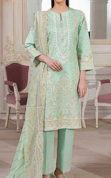 Limelight Mint Green Lawn Suit | Pakistani Lawn Dress in USA- Image 1