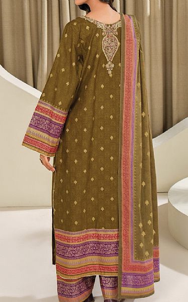 Limelight Olive Lawn Suit | Pakistani Lawn Dress in USA- Image 2