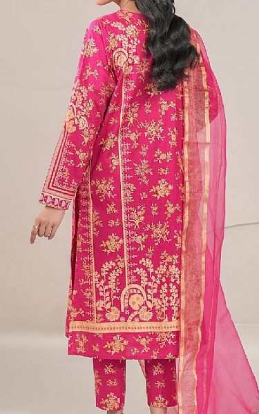 Limelight Hot Pink Lawn Suit | Pakistani Lawn Dress in USA- Image 2