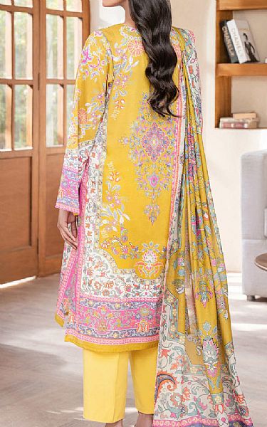 Limelight Mustard Lawn Suit | Pakistani Lawn Dress in USA- Image 2
