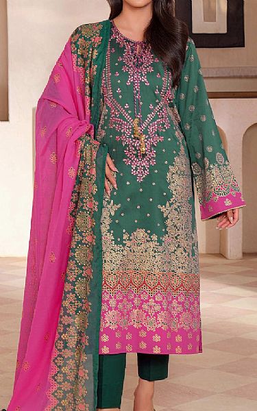 Limelight Green Lawn Suit | Pakistani Lawn Dress in USA- Image 1