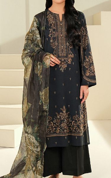 Limelight Black Lawn Suit | Pakistani Lawn Dress in USA- Image 1