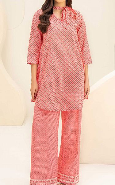 Limelight Pink Lawn Suit (2 Pcs) | Pakistani Lawn Dress in USA- Image 1