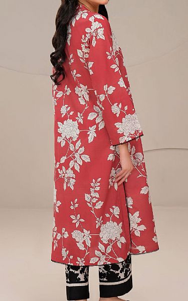 Limelight Faded Red/Off White Lawn Suit (2 Pcs) | Pakistani Lawn Dress in USA- Image 2