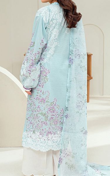 Limelight Sky Blue Lawn Suit (2 Pcs) | Pakistani Lawn Dress in USA- Image 2
