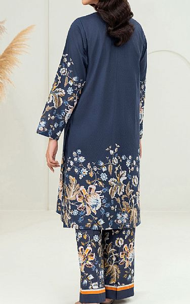 Limelight Navy Blue Lawn Suit (2 Pcs) | Pakistani Lawn Dress in USA- Image 2