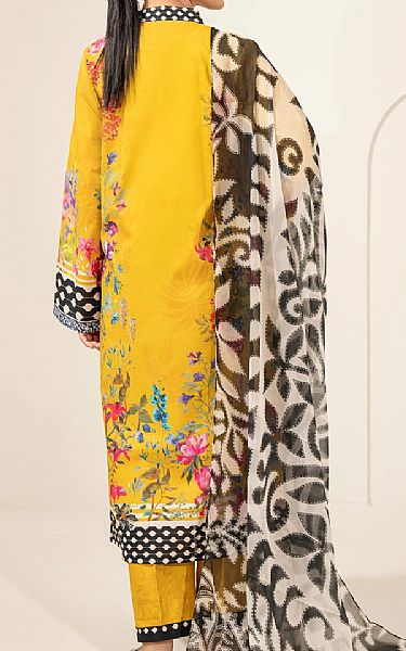 Limelight Golden Yellow Lawn Suit | Pakistani Lawn Dress in USA- Image 2