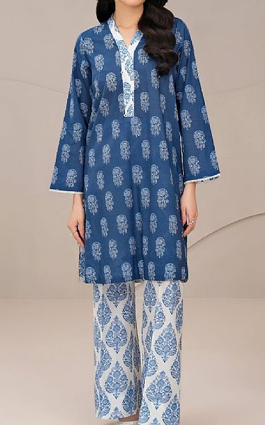 Limelight Blue Lawn Suit (2 Pcs) | Pakistani Lawn Dress in USA- Image 1