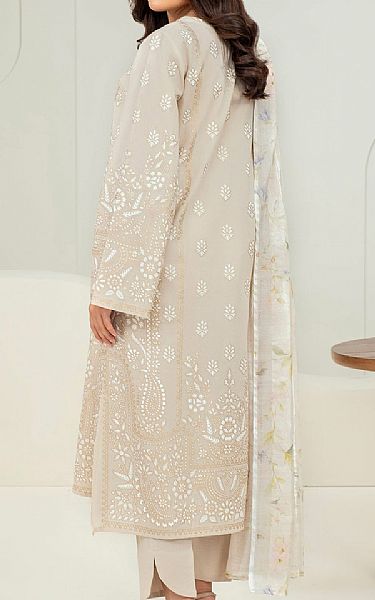 Limelight Beige Lawn Suit | Pakistani Lawn Dress in USA- Image 2
