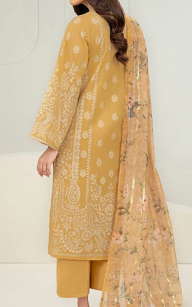 Limelight Sand Gold Lawn Suit | Pakistani Lawn Dress in USA- Image 2