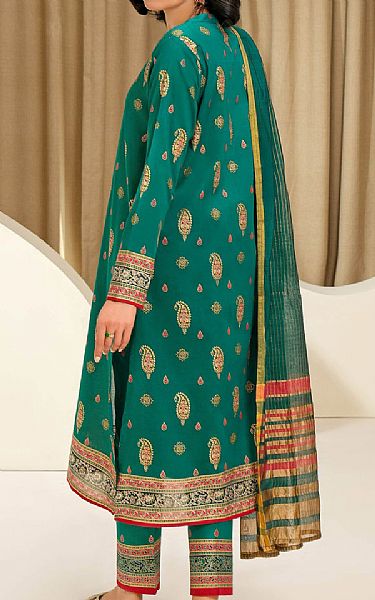 Limelight Teal Lawn Suit | Pakistani Lawn Dress in USA- Image 2