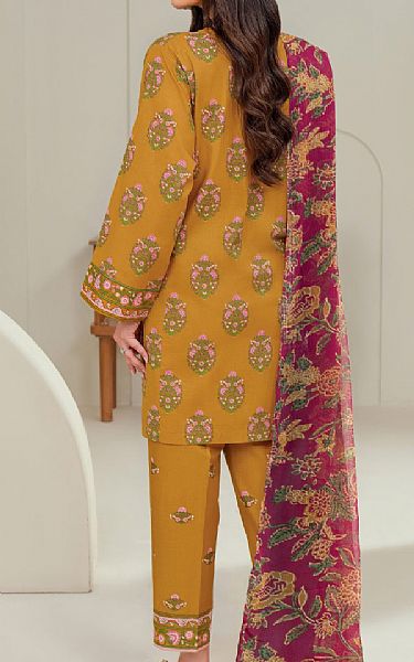 Limelight Mustard Lawn Suit | Pakistani Lawn Dress in USA- Image 2